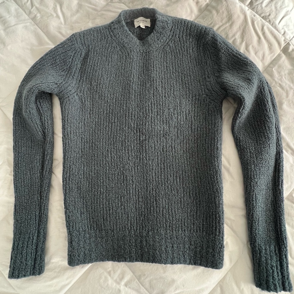 octobre Manoe Sweater Green - Size XS